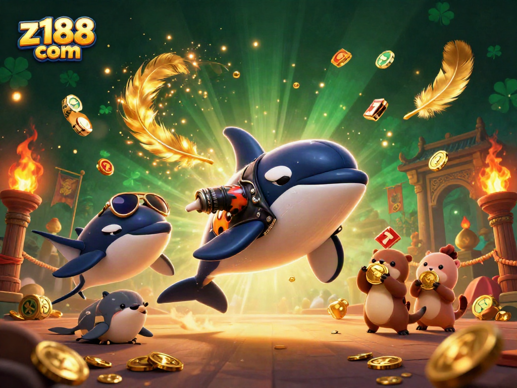 Experience thrilling gaming adventures with z188 com in this dazzling casino scene